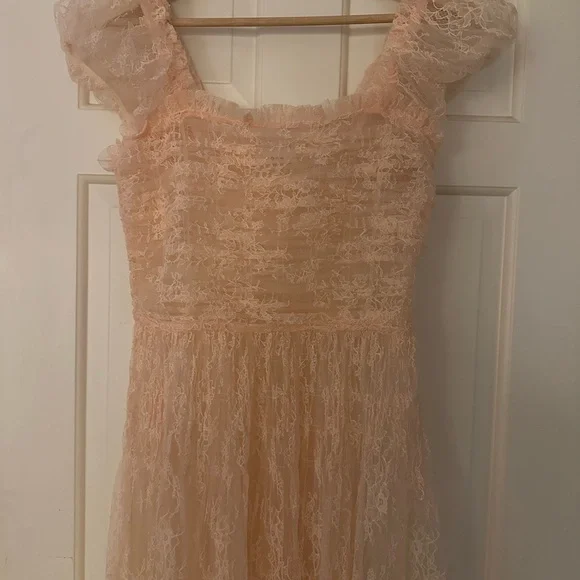 Pamelina Doen Sheer Lace Dress - Picture 4 of 6